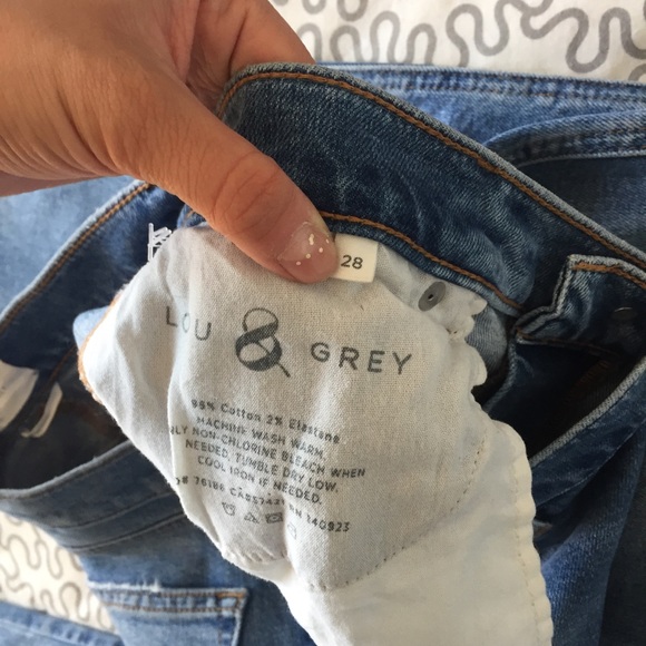 Lou & Grey The Skinny Jeans Sz 28 - Picture 6 of 8